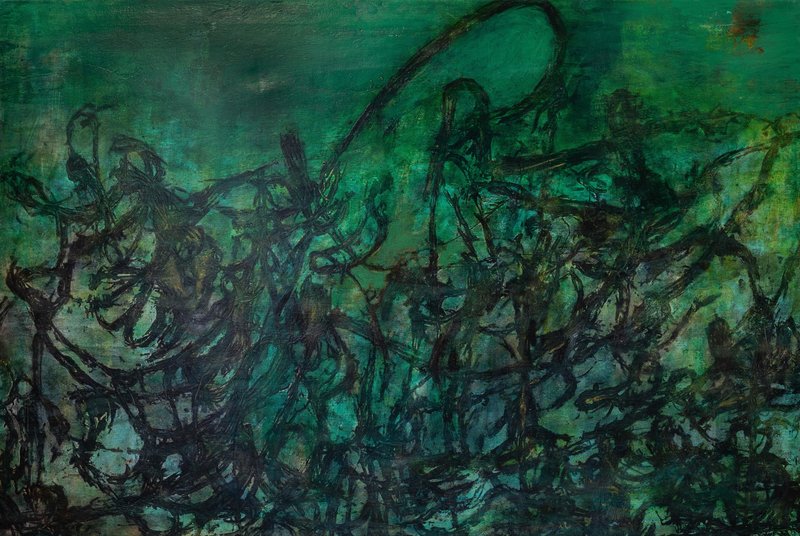 Abbas Gharib, Calligrafia, 2003