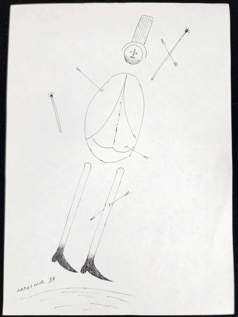 Ardeshir Mohassess, Untitled, 1985