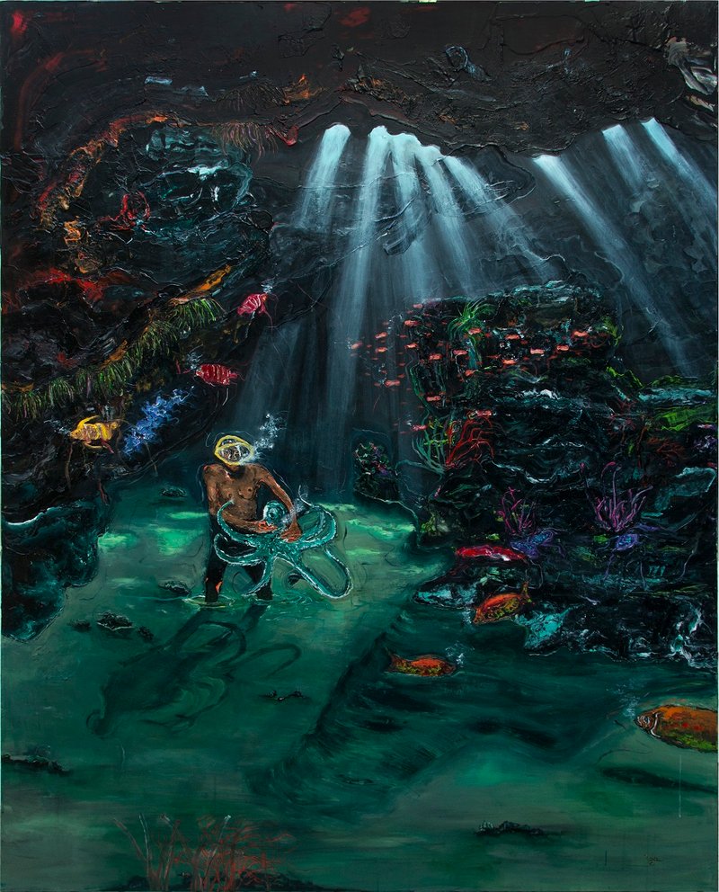 Tooloo Naseri, Untitled, 2021
