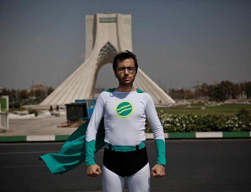 Sohrab Kashani, Super Sohrab in Azadi Square