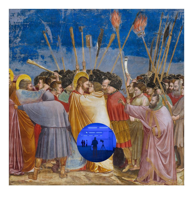 Jeff Koons, Gazing Ball (Giotto The Kiss of Judas), 2021