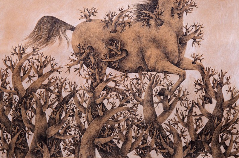 Ensiyeh Akbarzadeh, Untitled, 2018