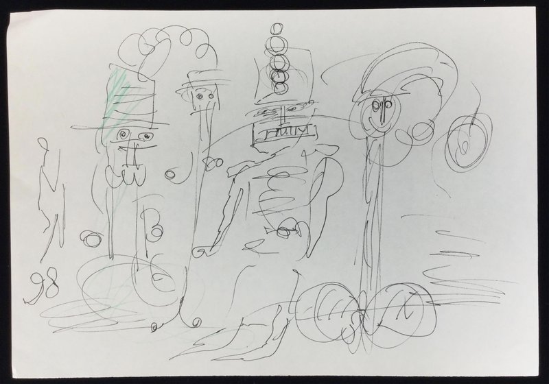 Ardeshir Mohassess, Untitled, 1998