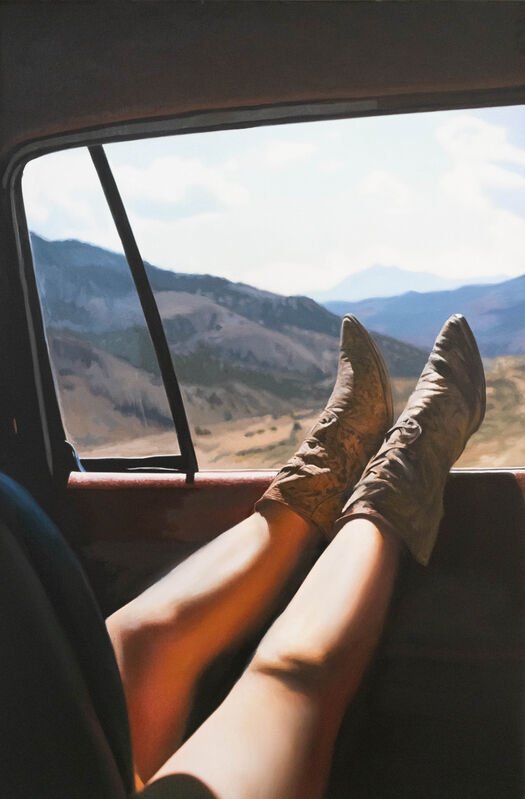 Yigal Ozeri, Desert Drive, 2025