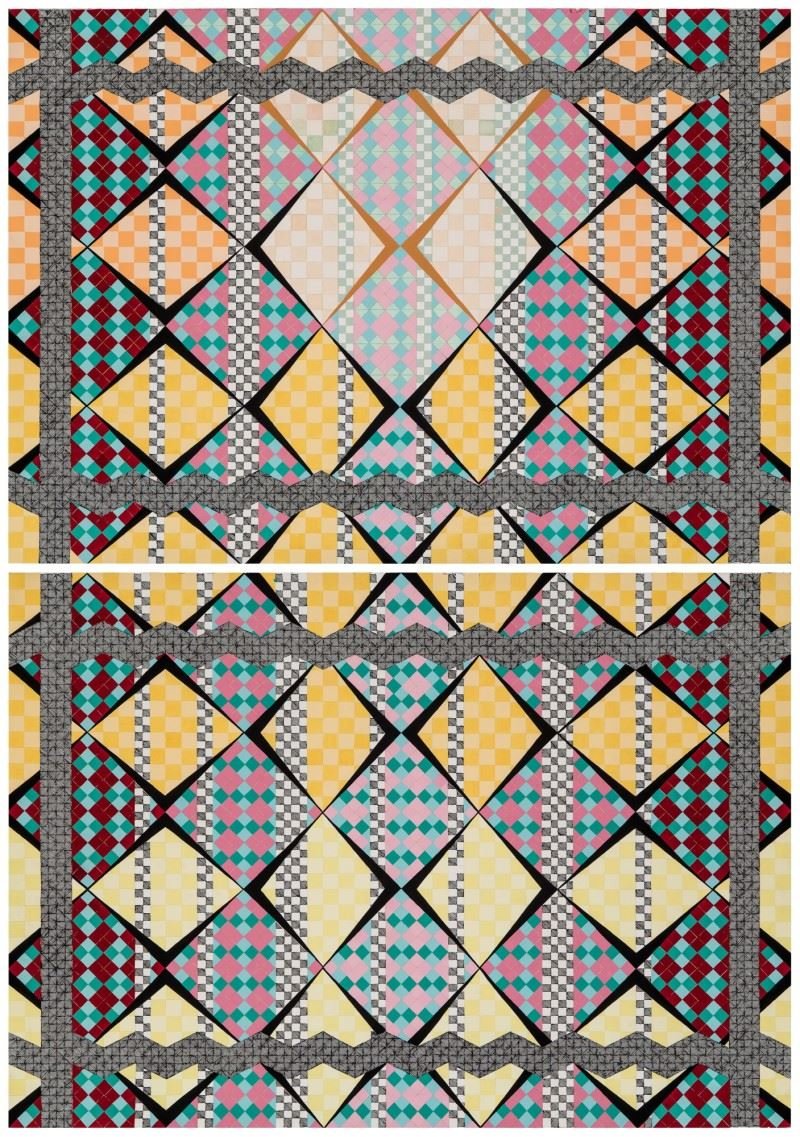 Narges Hashemi, Satellite View from 500 M, 2017