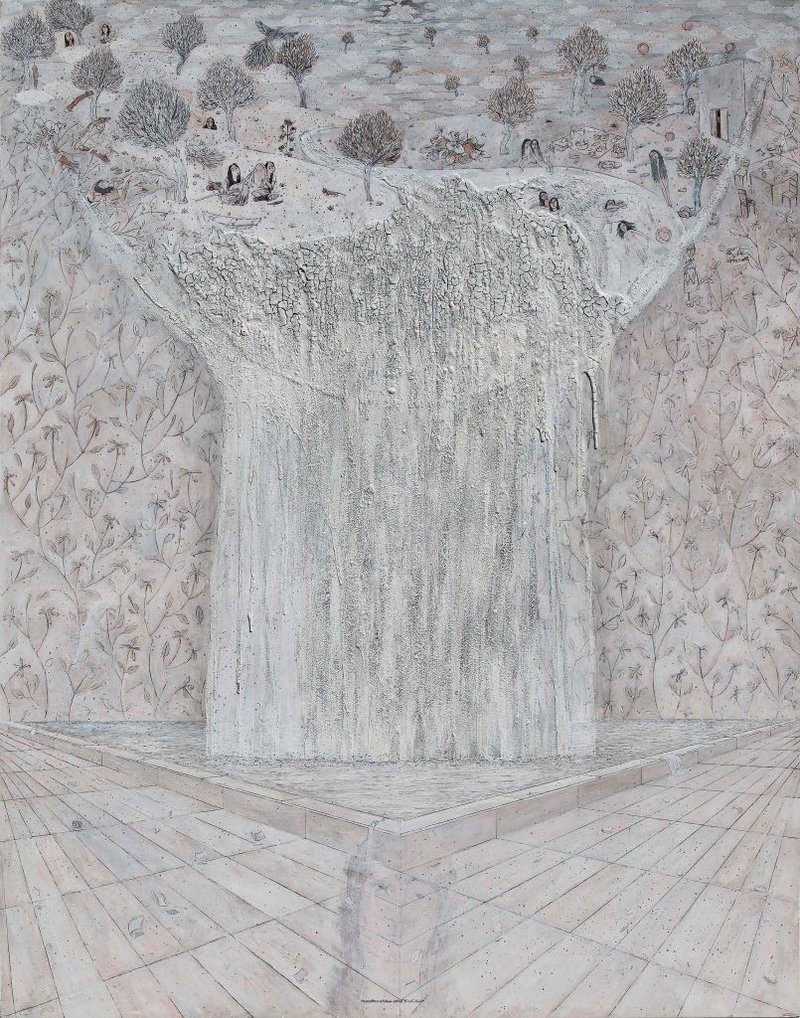Homa Bazrafshan, Friday- White Dome- Bahram and Rasti, 2014