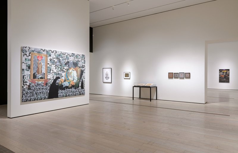 In the Fields of Empty Days, Installation view.