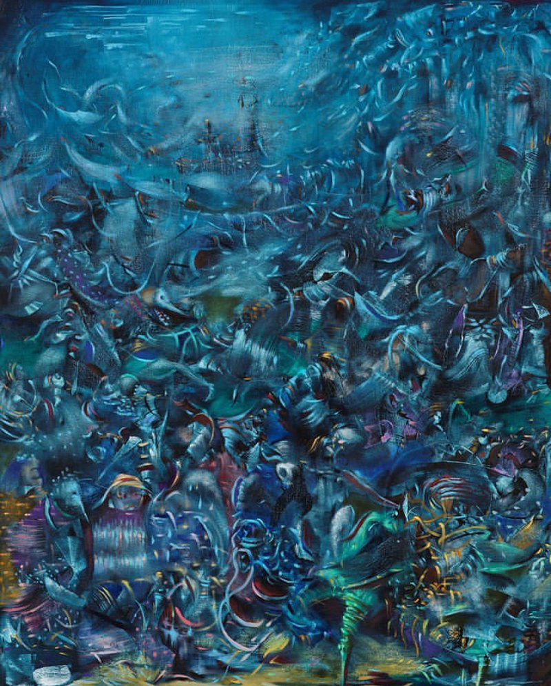 Ali Banisadr, Melencolia l, 2012