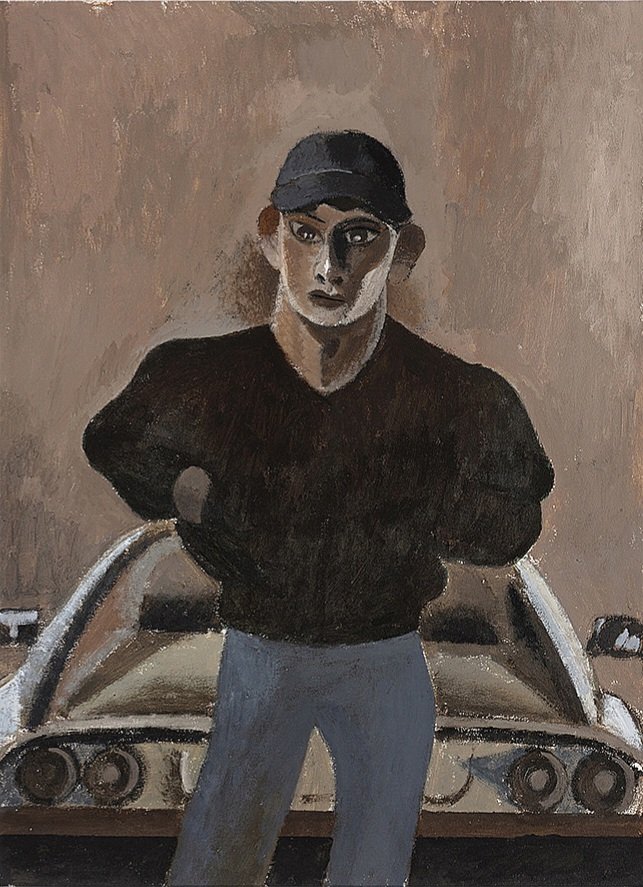 Morteza Khakshoor, His Ferrari, 2024