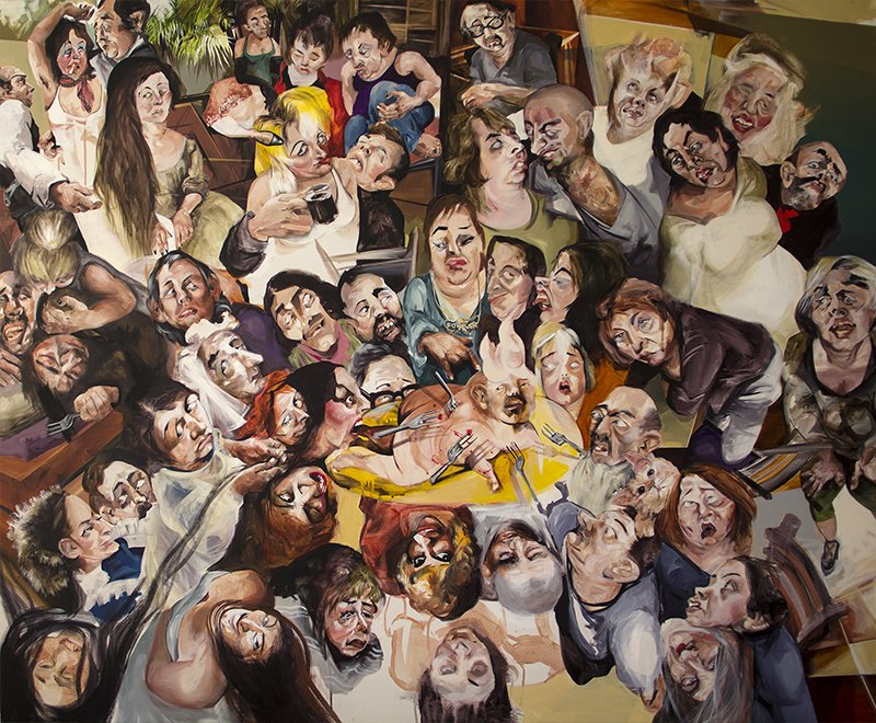 Rashin Ghorbi, Untitled, 2017