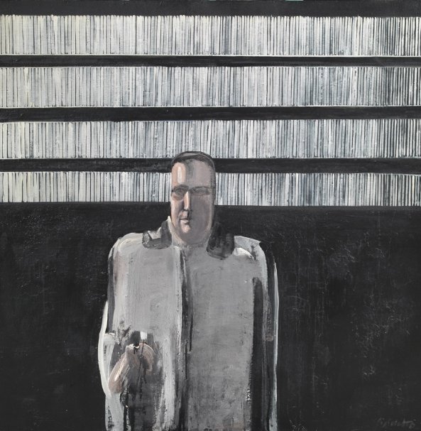 Michelangelo Pistoletto, The Black Man, 1959