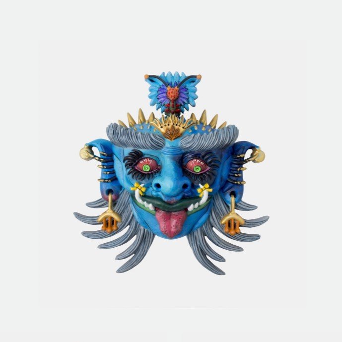 Ali Akbar Sadeghi, Mad Mask No.2, 2022