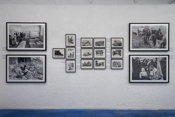 PHOTO BY M. SAYAD - War's Photos, installation view