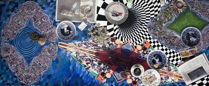 Rokni Haerizadeh, Where to? wherever it changes, 2019