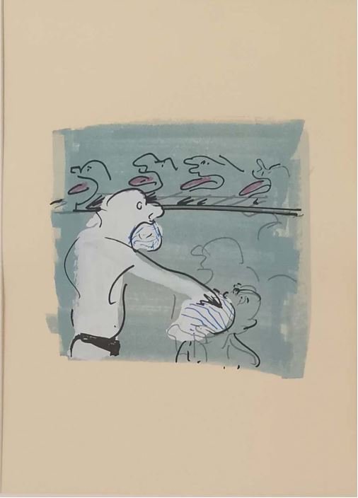 Tala Madani, Untitled, 2014