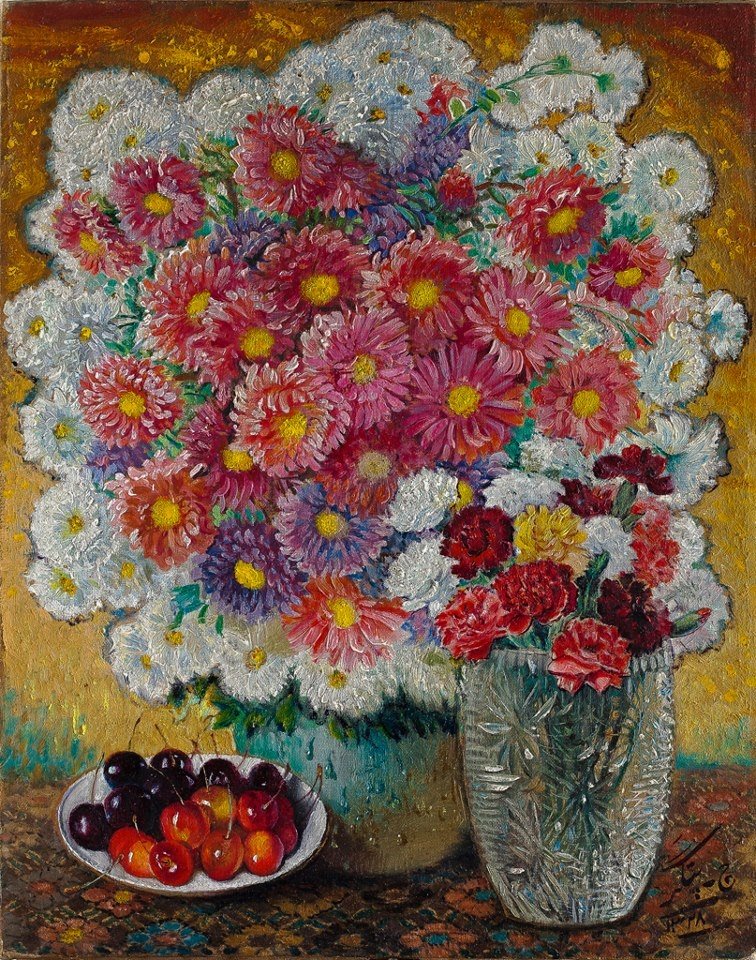Jafar Petgar, Cherries and Flowers, 1949