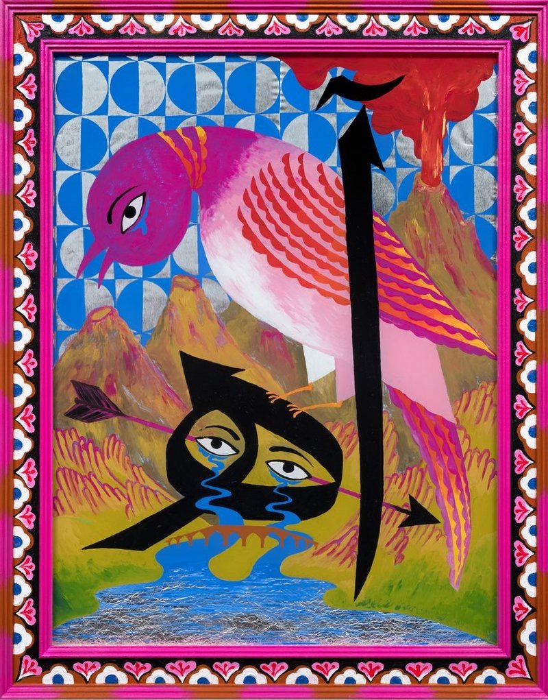 Iman Raad, Sad Easterner, Pink Sighbird, 2022