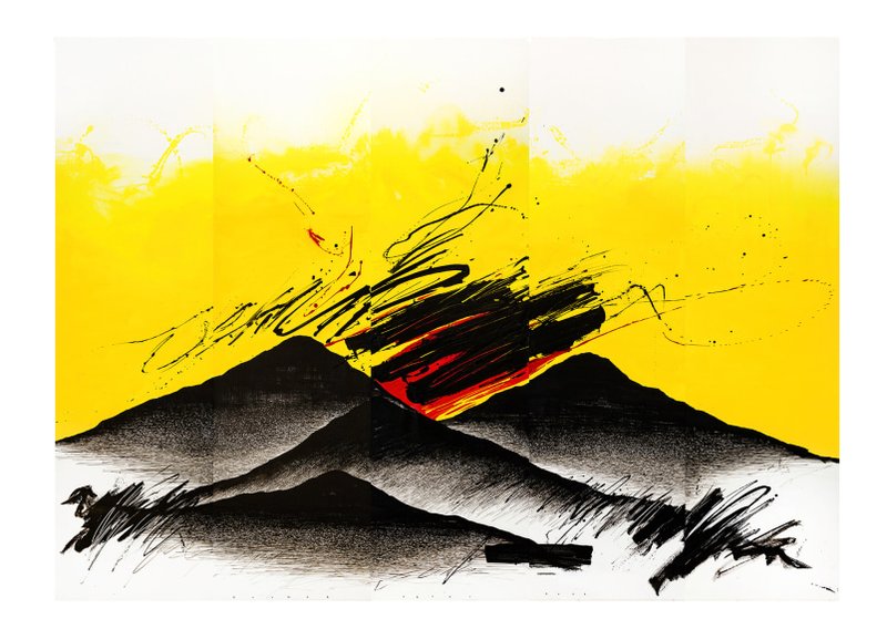 Golnaz Fathi, The Sun is Burning, 2022