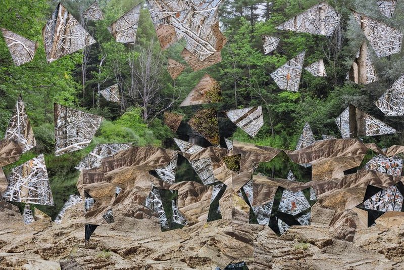 Gohar Dashti, Transformed Landscape 6, 2023