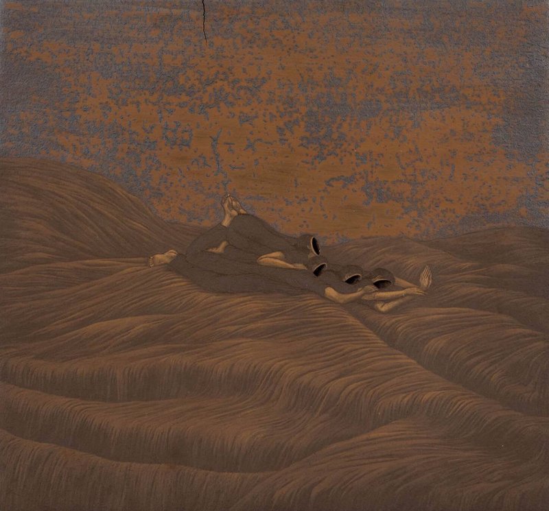 Roksana Pirouzmand, Like a Pebble in a Riverbed, 2024