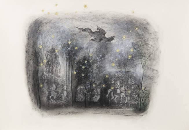 Roxana Manouchehri, Dragon in Forest, 2016
