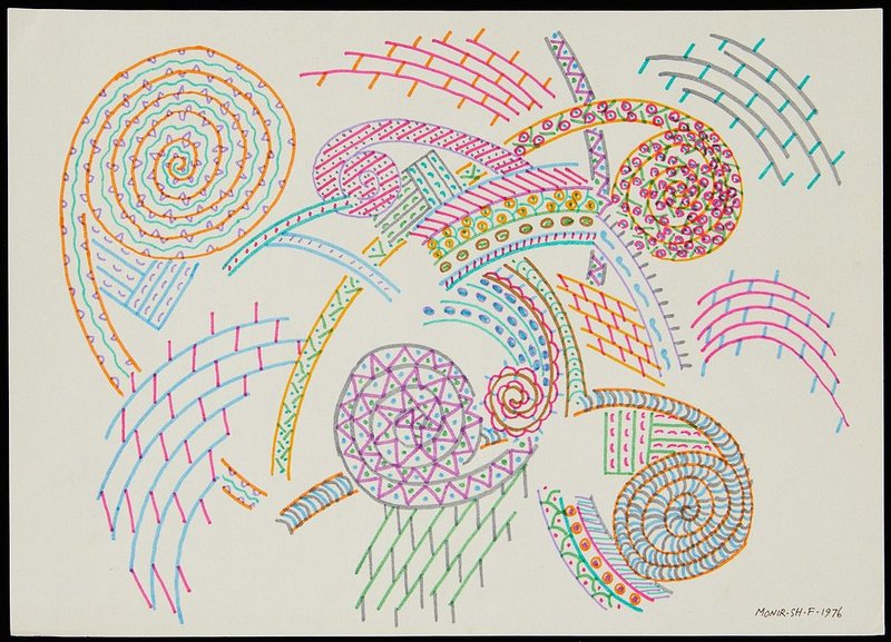 Monir Shahroudy Farmanfarmaian, Untitled, 1976
