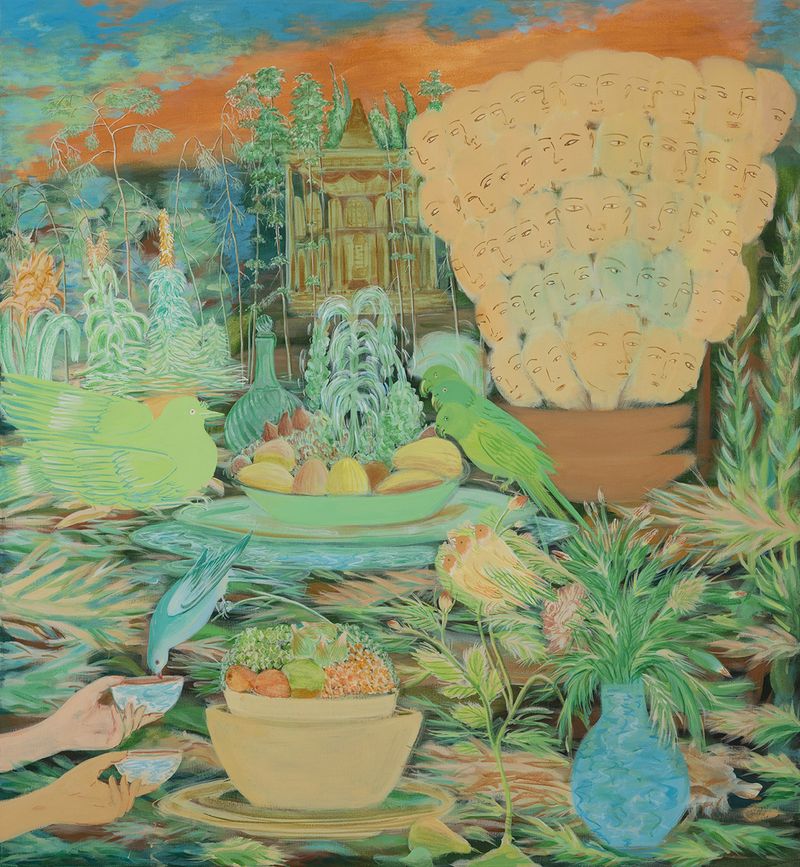 Zahra Nouri Zonouz, Qajar Garden, 2026
