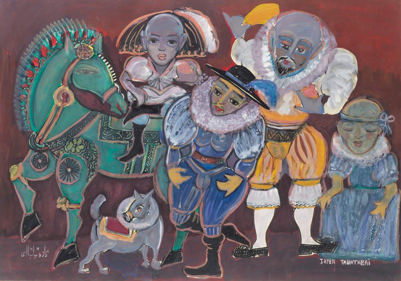 Jazeh Tabatabai, Untitled