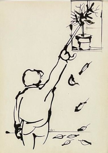 Alireza Espahbod, Untitled, 1988