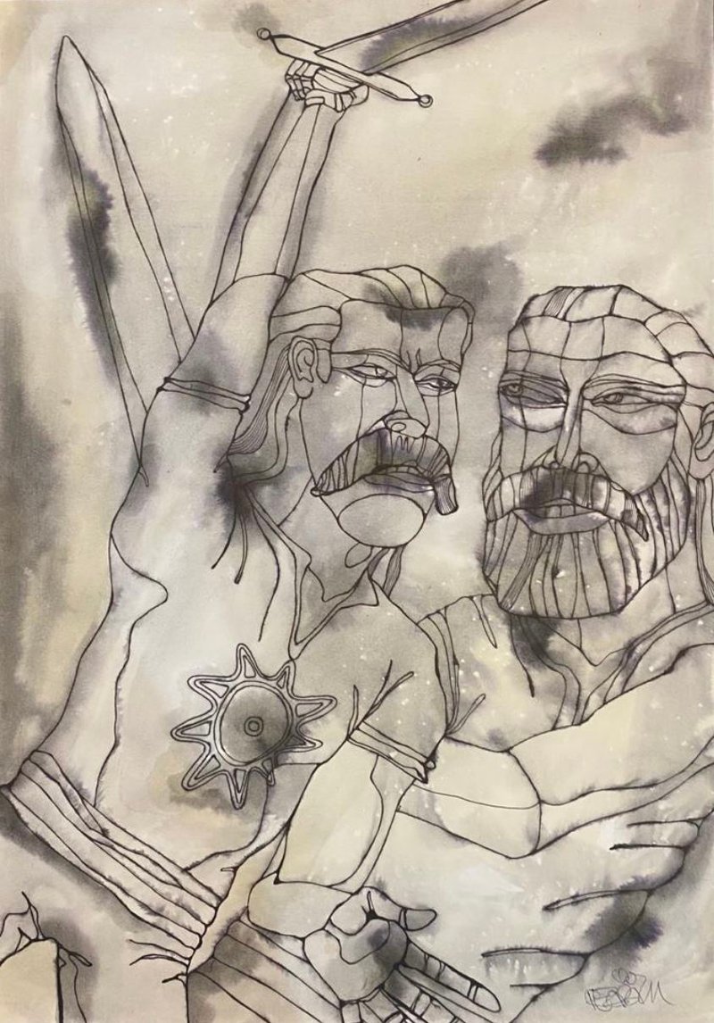 Reza Razm, Untitled, 2022