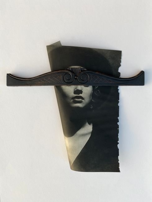 Lucia Tallova, Black Portrait, 2023