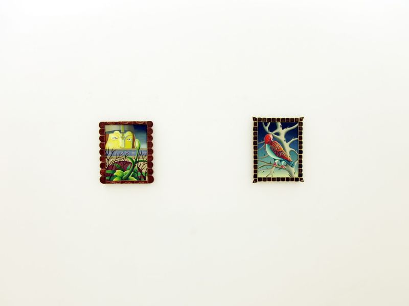 Installation view.