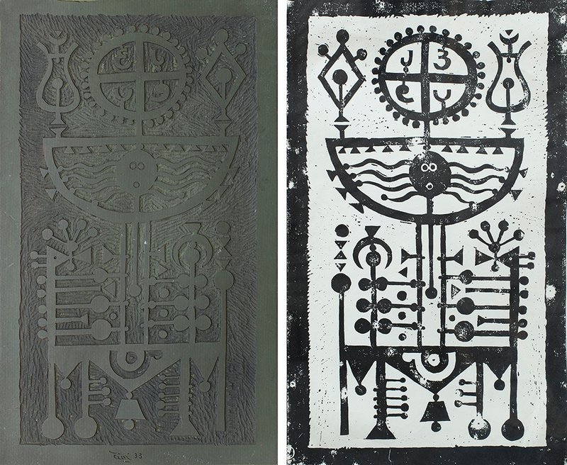 Mansour Ghandriz, Untitled, 1965