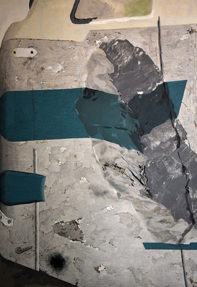 Bijan Akhgar, Gray Iron, 2015