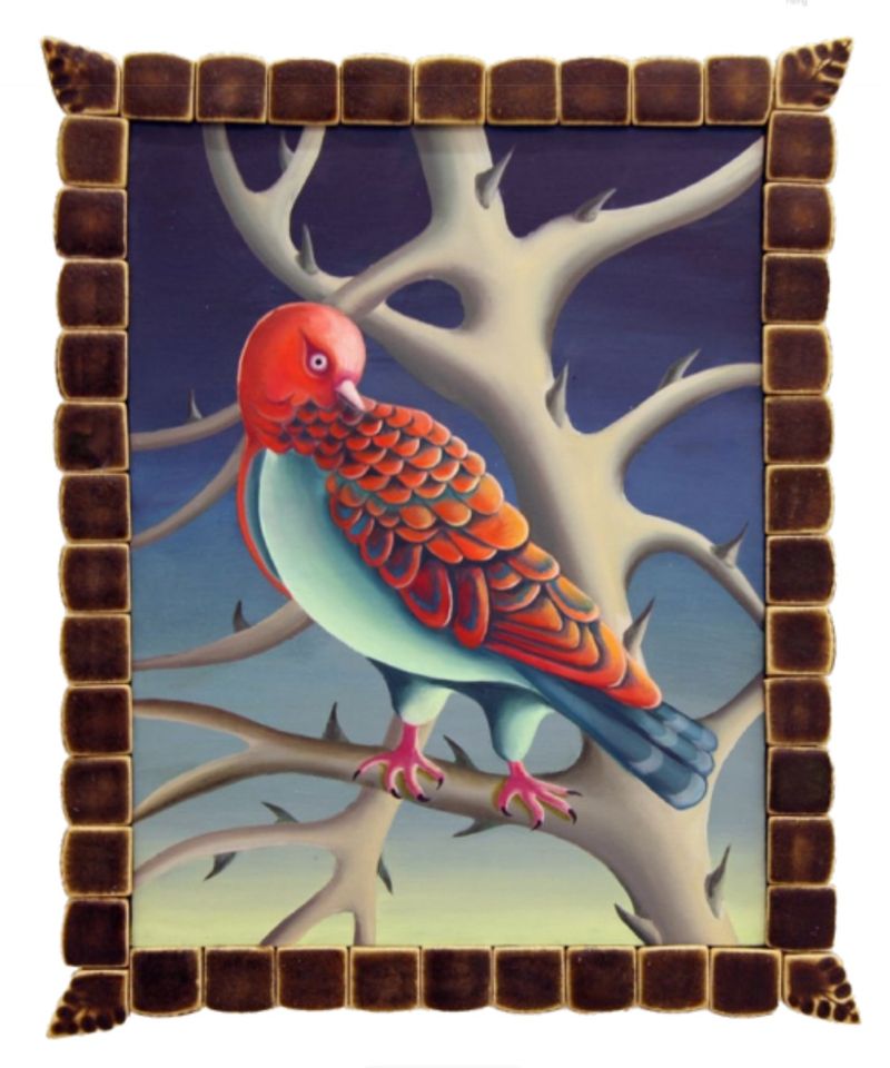 Zara Rasouli, Red Pigeon, 2026