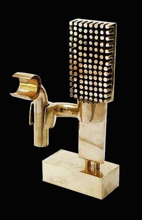 Parviz Tanavoli, Poet and Lion’s Bone, 2008