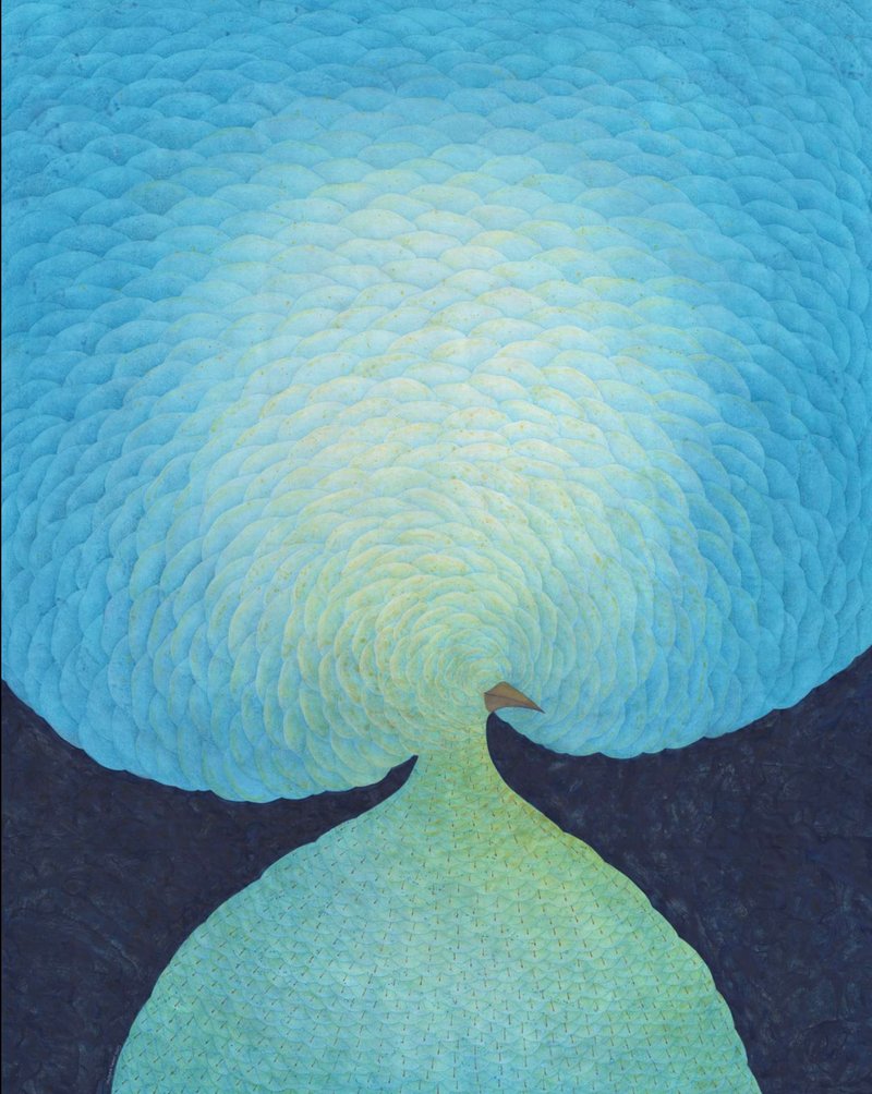 Maryam Lamei, A Bouquet of Flowers from Sky , 2025