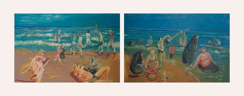 Rokni Haerizadeh, Shomal (Beach at the Caspian), 2008