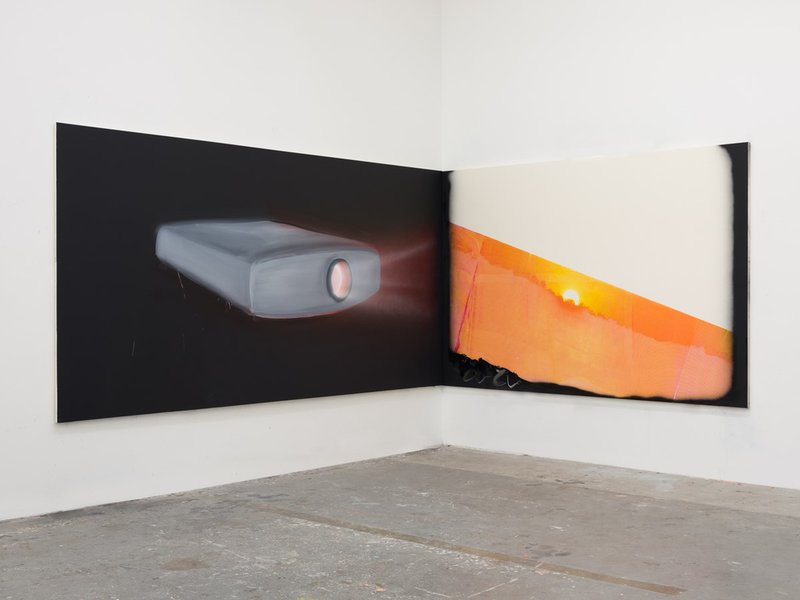 Tala Madani, Falling Sun, 2020