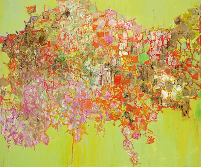 Reza Derakshani, Pome Green, 2015