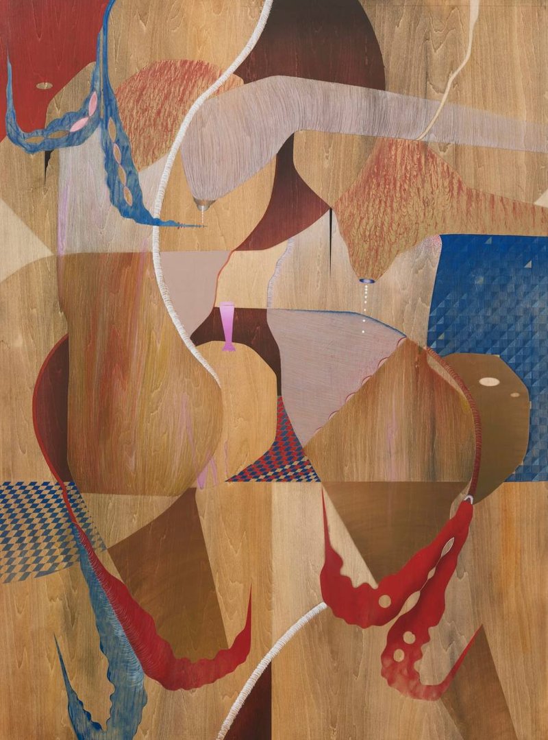 Maryam Hoseini, Psychic Fold II, 2025