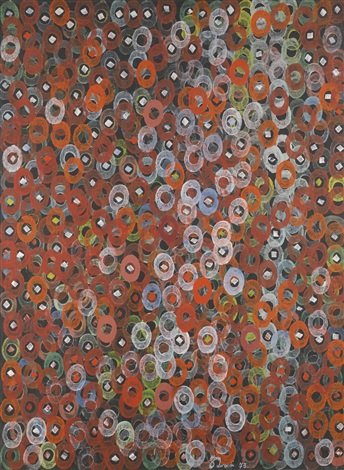 Charles Hossein Zenderoudi, Colours, 1973