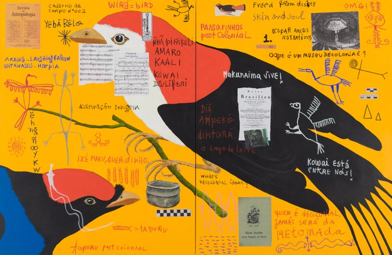 Denilson Baniwa, Wirámiri (Little Birds), 2024