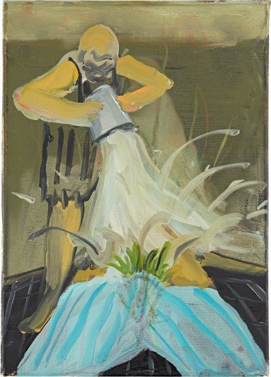 Tala Madani, Pouring Water, 2006
