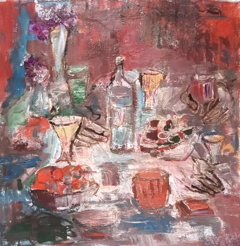 Marzieh Bagheri, Dinner, Tehran Paris, 04