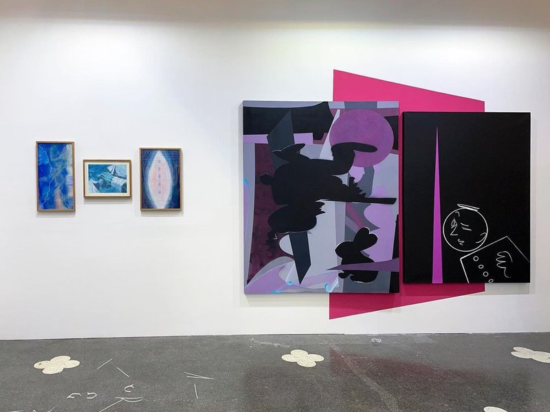 Installation view.
