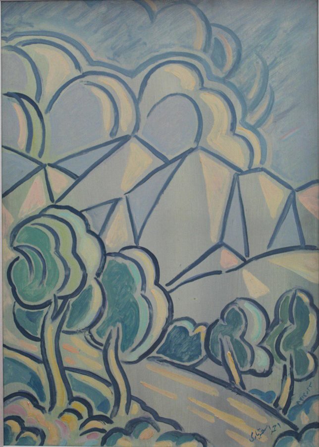 Ahmad Esfandiaris Painting Exhibition