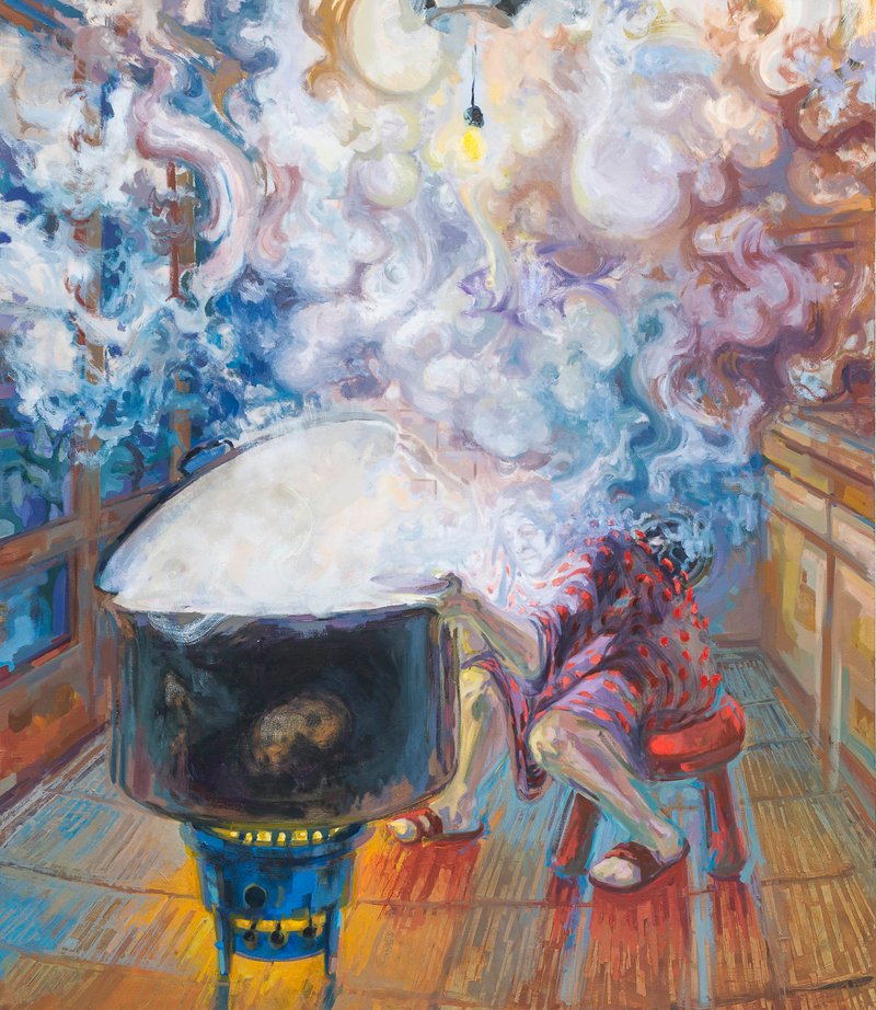 Shoora Majedian, The Caldron of History, 2021