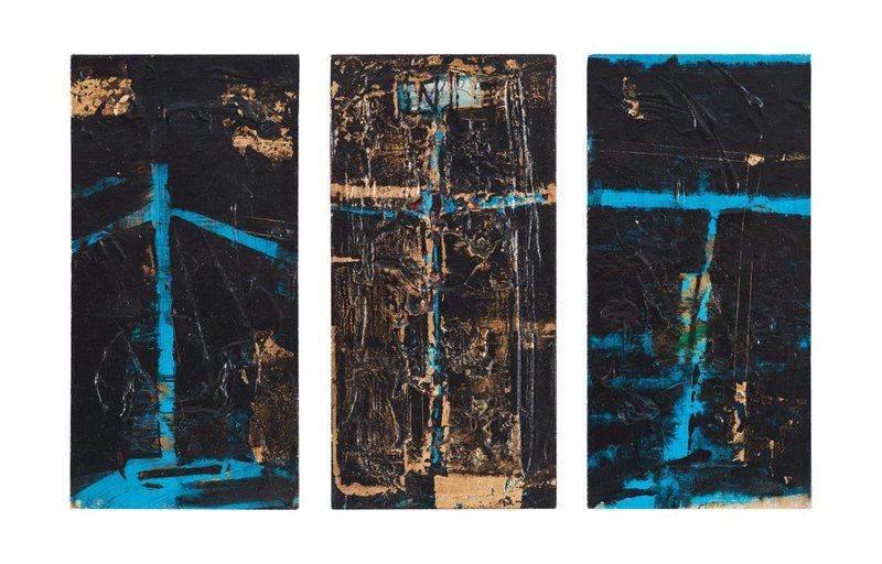 Shahriar Ahmadi, Tree Crosses, 2024