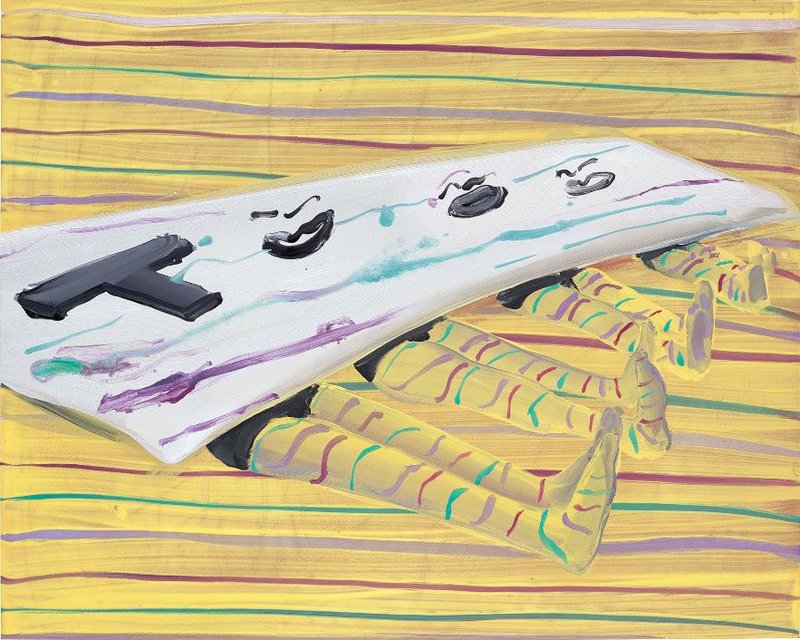 Tala Madani, Imprint Version II, 2010
